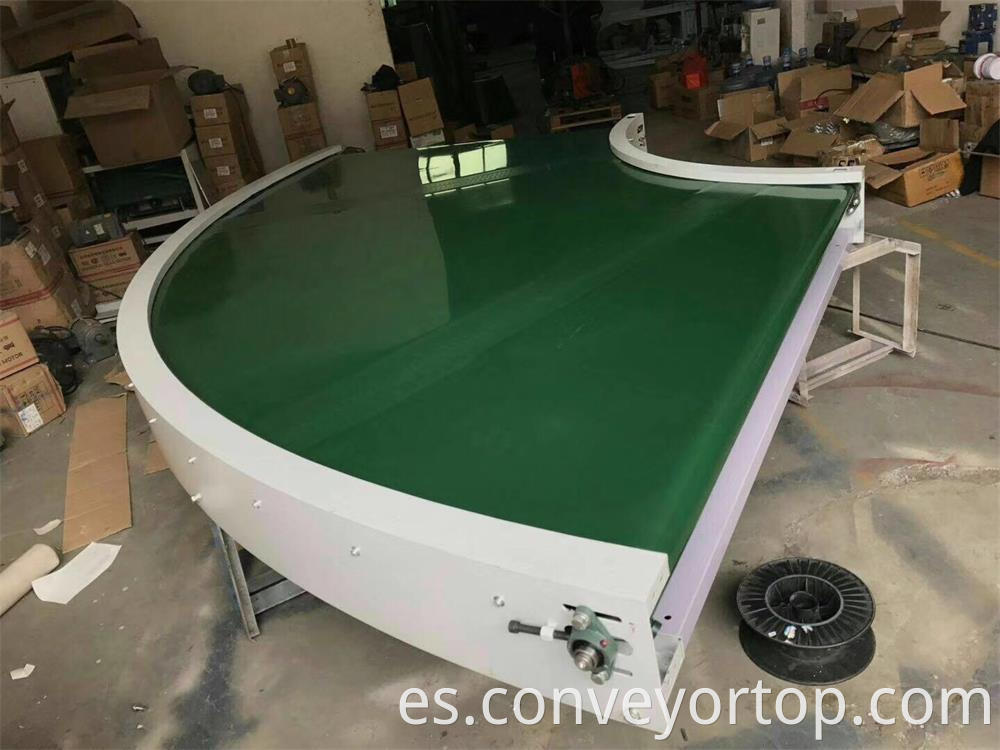 180 Degree Conveyor Table